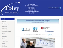 Tablet Screenshot of foleymedical.com